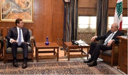 بري استقبل رئيس الإستخبارات المصرية ووزير الصحة