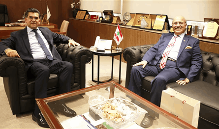 مرقص عرض وسفير البحرين العلاقات الثنائية وتفعيل التعاون الاعلامي