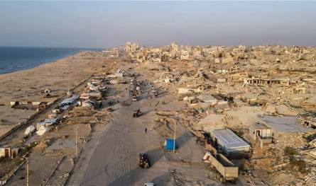 رغم استمرار الغارات.. إسرائيل تنفي توسيع &quot;منطقة الخط الأصفر&quot; في غزة 