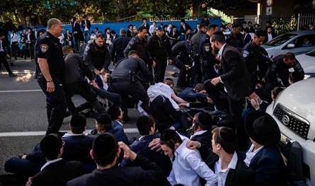 القدس.. حالة استنفار أمني استعداداً لمظاهرة ضد التجنيد الإلزامي