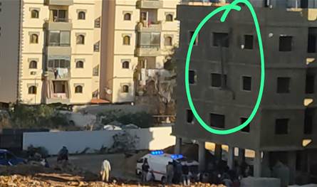 في البداوي.. سقوط عامل أثناء عمله في ورشة بناء (صور)