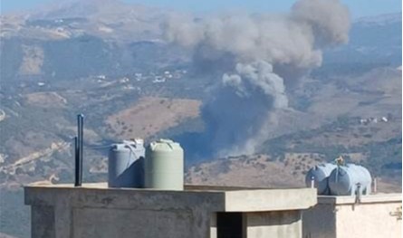 بالفيديو: سلسلة غارات إسرائيلية تستهدف الجرمق والمحمودية 