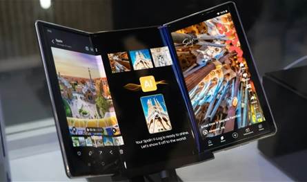 سامسونغ تكشف سراً طال انتظاره.. هاتف قابل للطي 3 مرات يبصر النور