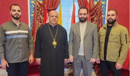 المطران إبراهيم استقبل العقيد زاكي وطوني رزق: تأكيد على التعاون الأمني والكنسي