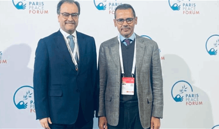 علامة: أكدنا في باريس على دور الدبلوماسية البرلمانية في بناء السلام