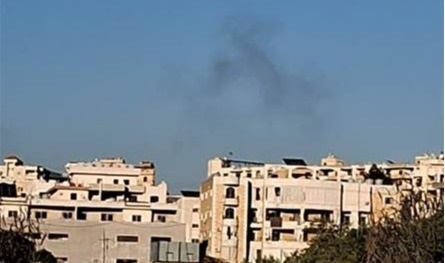 غارة إسرائيليّة على بلدة النبطية الفوقا (صور وفيديو)