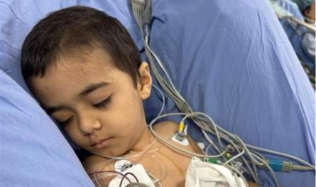 يواجه المرض الخبيث.. الطفل &quot;سمسوم&quot; بحاجة إلى مساعدة الأيادي البيضاء