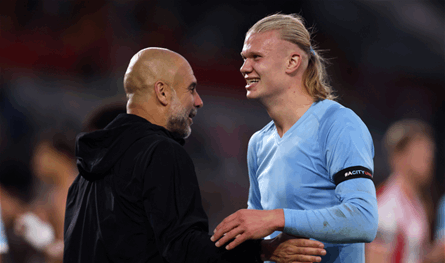 هذا ما كشفه غوارديولا عن تطورات إصابة هالاند 