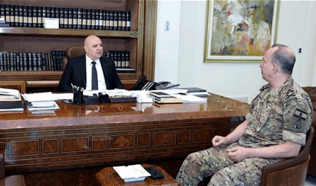 رسالة غير مشفّرة من بعبدا إلى بليدا عبر اليرزة