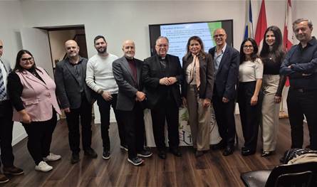 ألبير سليمان بعد انتخابه رئيسًا للاتحاد الماروني يدعو إلى التصويت لـ 128 نائبا