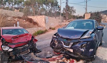 جرحى في حادث سير كبير في صيدا 