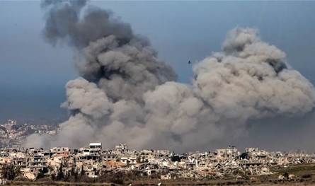 الخروقات الاسرائيلية مستمرة في غزة.. والجيش يواصل قصف ونسف مبان سكنية