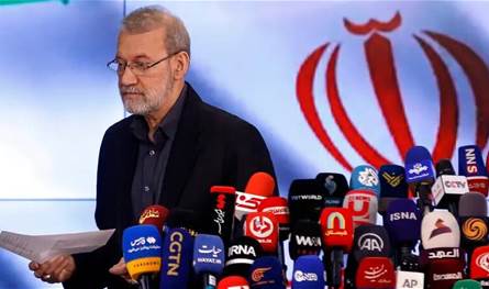 لاريجاني: لم نرفض التفاوض لكننا لن نقبل بالشروط المسبقة