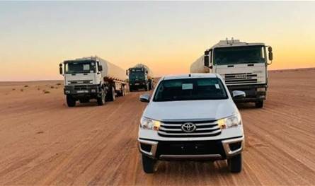  وسط أزمة خانقة.. اللواء 444 يتهم جهة أمنية جنوب ليبيا بتهريب الوقود