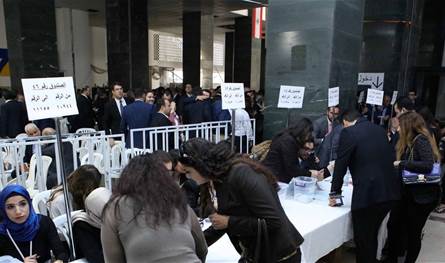 إنتخابات نقابة المحامين: إحصاء دقيق بالتوجهات والنسب