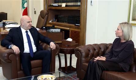 الرئيس عون أجرى جولة أفق تناولت الأوضاع العامة مع منسقة الأمم المتحدة في لبنان
