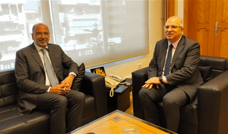 حيدر بحث التعاون مع الأمم المتحدة والمعهد الأوروبي للتعاون والتنمية