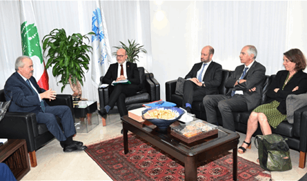 لقاء بين وزير المالية والوكالة الفرنسية للتنمية لتعزيز دعم لبنان الاقتصادي