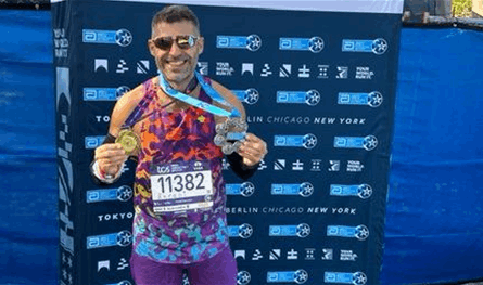 مدير &quot;ماراثون بيروت&quot; يحقق إنجازاً عالمياً بإتمام السباقات الستة الكبرى