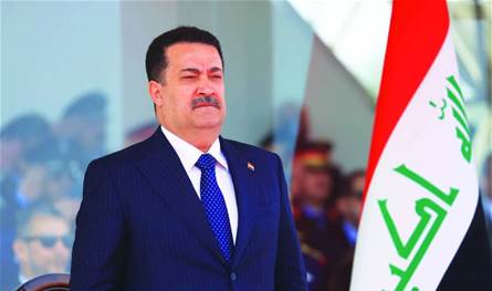 السوداني: جميع الأسلحة في العراق ستخضع لسيطرة الدولة