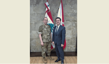 الرئيس التنفيذي لـ &quot;المجلس الأميركي - اللبناني&quot; زار قائد الجيش.. وهذا ما تمّ بحثه 