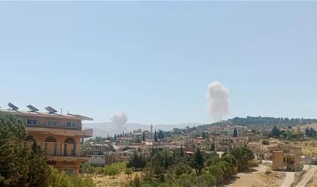 أثناء الكشف على منازل مدمرة في وطى الخيام.. هذا ما قام به العدو الاسرائيلي