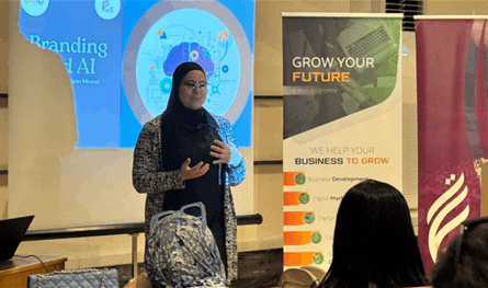 تيار &quot;العزم&quot; وGrow ينظمان تدريبًا على الدمج بين العلامة التجارية والذكاء الاصطناعي