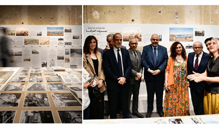 افتتاح معرض &quot;بيروت المرفأ&quot; بحضور رسمي وثقافي واسع