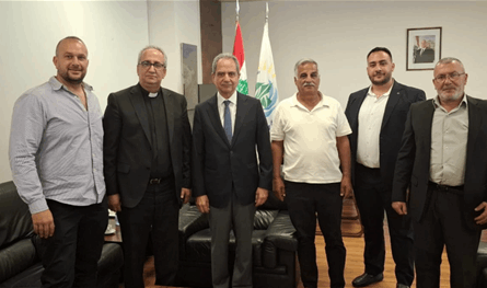 الصدي يبحث مع البلديات حاجاتها في القطاعات التابعة لوزارة الطاقة والمياه