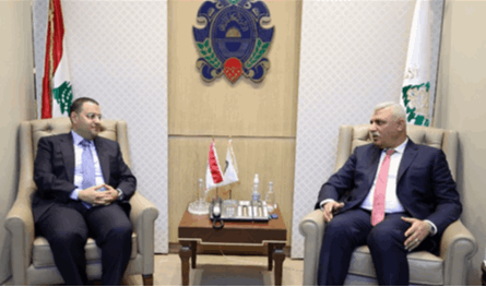  اللواء شقير بحث وقنصل دولة &quot;الكوت ديفوار&quot; في العلاقات