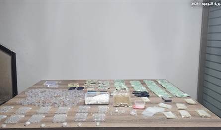 في هذه المناطق.. توقيف مروّجين للمخدرات وضبط أسلحة وذخائر حربية