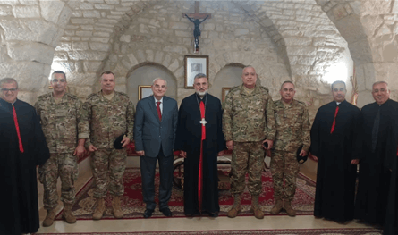 لقاء وطني واجتماعي وتربوي بين أساقفة طرابلس وقيادة الجيش