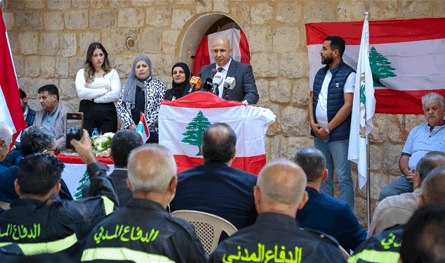 المدير العام للدفاع المدني:  مستمرّون في إعادة تأهيل المناطق المتضرّرة من الكوارث الطبيعية