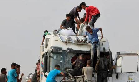 إسرائيل توضح دورها في توزيع مساعدات غزة بمشاركة أميركية