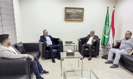 بسام حمود يلتقي رئيس اتحاد بلديات جزين السابق