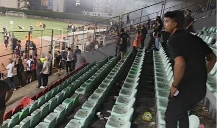 إشكال كبير خلال مباراة &quot;النجمة&quot; - &quot;جويا&quot;.. تكسير وتوتر!