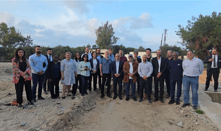 وفد من البنك الدولي تفقّد محطة مياه صور المدمرة وأكّد تقديم الدعم