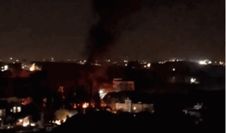 بالفيديو.. استهداف سيارة في بلدة حومين الفوقا