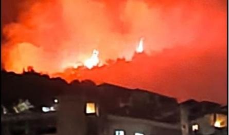 حريق في شدرا.. ومناشدة من الاهالي