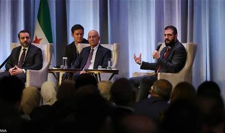 الشرع امام الجالية السورية في واشطن: هذا ما حققناه 