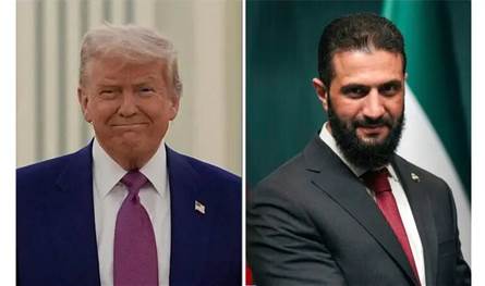 الشرع يلتقي ترامب اليوم.. هذا ما يحمله في جعبته