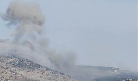 بالصور... غارات إسرائيليّة عنيفة على جنوب لبنان