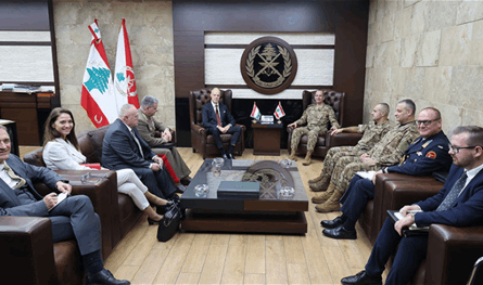 قائد الجيش عرض مع وزير الدفاع الهنغاري التطورات