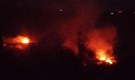 حرائق المطلة والجليلية تخرج عن السيطرة... والرياح تزيد المخاطر