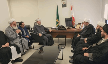 لقاء علمائي في دار افتاء بعلبك: للعودة إلى المؤسسات وتطبيق إتفاق الطائف