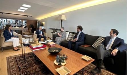 باسيل بحث وسفيرة الاتحاد الأوروبي في العلاقات الثنائية 