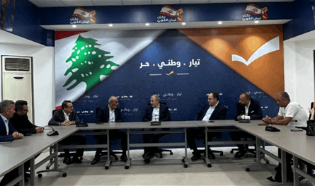 باسيل استقبل وفدا من بلدية منجز