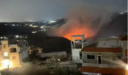 غارات اسرائيلية هزت الجنوب فجرا.. واضرار كبيرة بالممتلكات (فيديو)