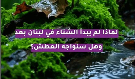 بالفيديو.. هل سنواجه العطش في لبنان؟