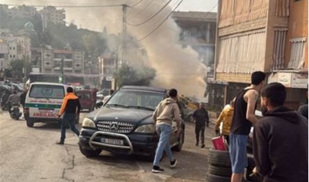 غارة إسرائيلية تستهدف سيارة في بلدة تول.. ومعلومات عن إصابات (فيديو)